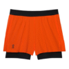3 Performance 2/1 Shorts « Noir Orange »