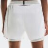 Femme 3″ Performance 2/1 Shorts Blanc | Glacier Femme 3″ Performance 2/1 Shorts Blanc | Glacier