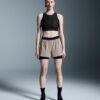 Femme 3″ Performance 2/1 Shorts Cendre | Noir Femme 3″ Performance 2/1 Shorts Cendre | Noir
