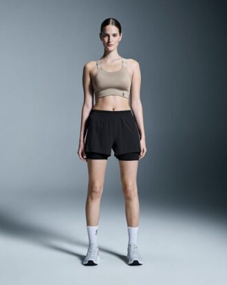 Femme 3&Prime; Performance 2/1 Shorts Noir