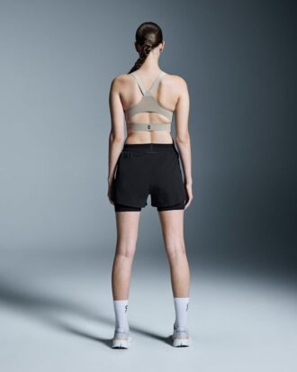 Femme 3&Prime; Performance 2/1 Shorts Noir