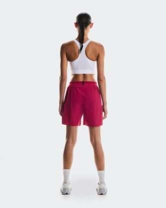 Femme 5&Prime; Short de Performance Grenadine
