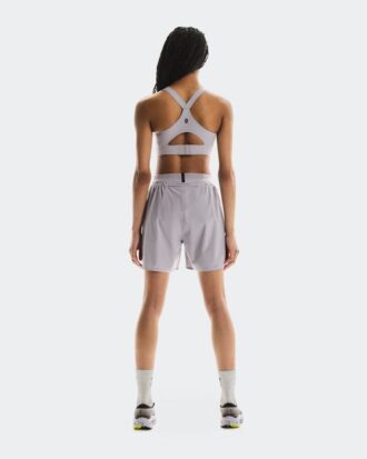 Femme 5&Prime; Short de Performance Lilas