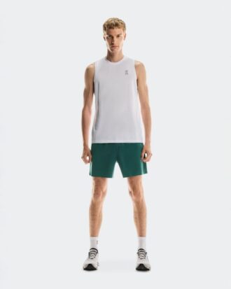 Homme 5&Prime; Shorts de Performance Spiruline