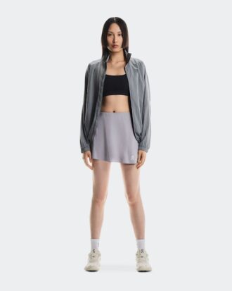 Jupe Courte Femme à Plis Latéraux